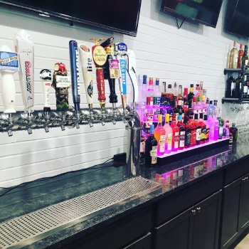 Sports Bar & Grill Bar with Draft and Bottles